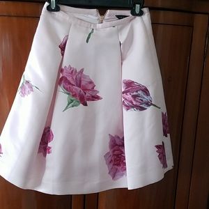 Ted Baker floral skirt